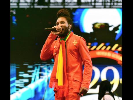 Grammy nominee Kabaka Pyramid paid tribute to Joseph ‘Jo Mersa’ Marley during his performance.