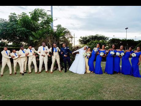 This lovely bridal party pulled all the strings in being there for the wonderful couple.