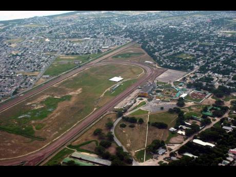 An aerial view of Portmore.