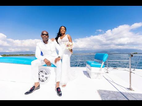  It was smooth sailing for K. Sean and Sydeney Harris’ yacht wedding.