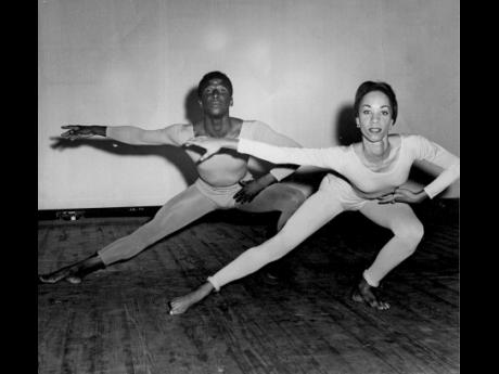 
Rex Nettleford (left) performs with Yvonne DaCosta in 1962.