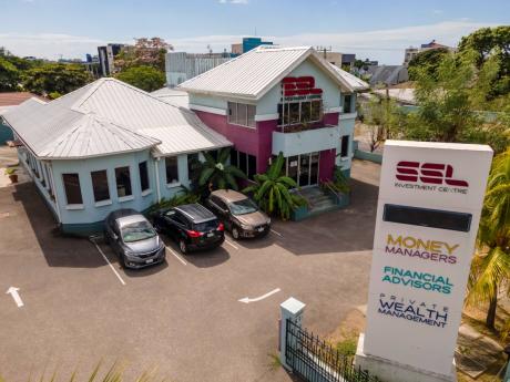 An aerial image of Stocks and Securities Limited offices.