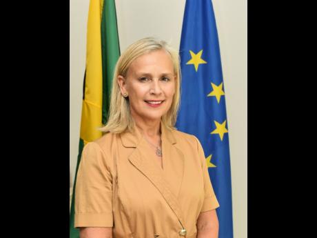 Ambassador Marianne Van Steen, ambassador of the European Union to Jamaica.
