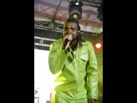 Yaksta thrills fans at Festival Marketplace downtown Kingston last Tuesday.