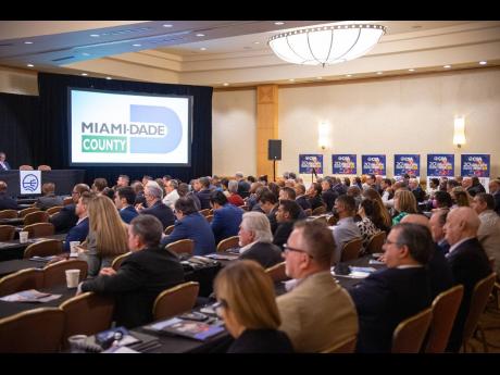 A shot of the Caribbean Shipping Executives’ Conference held at the InterContinental Hotel in Miami, Florida, last May.