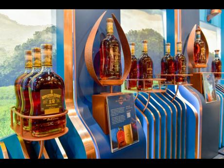 A section of the Appleton Estate boutique unveiled by the Campari Group at the Sangster International Airport in Montego Bay. 