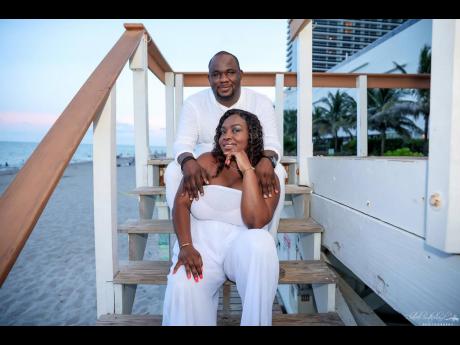 
Kempton and Andrene, who first met under social circumstances at a wedding, tied the knot last year on April 30 and have been having a happy marriage since then.