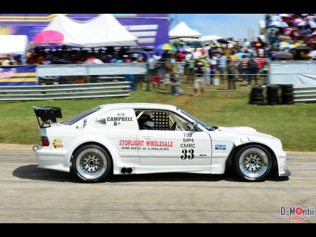 The V8-powered BMW of Chris Campbell was always a crowd favourite.