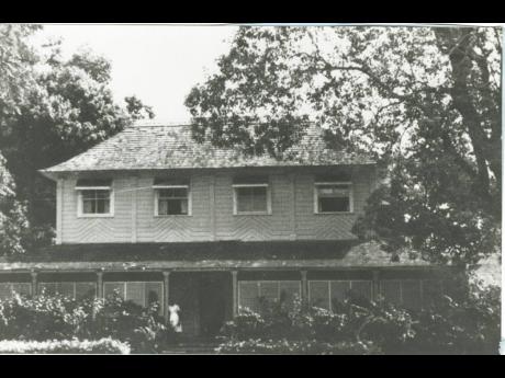 Drumblair, The Manley residence, St Andrew.