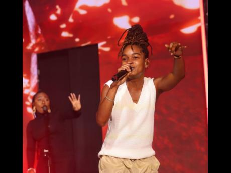 Reggae artiste and Grammy Award winner Koffee had the crowd in rapture during her performance.