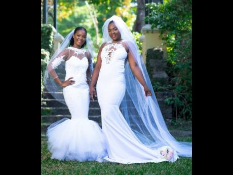 Bridal dresses created by Stacia Shaw.