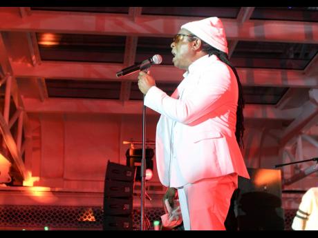 It was smooth sailing for Third World lead vocalist AJ Brown.
