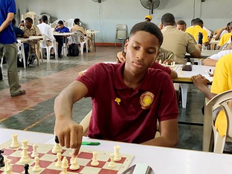 Jaden Shaw is a member of the Wolmer’s Boys’ School 2023 national high school chess championship winning team.