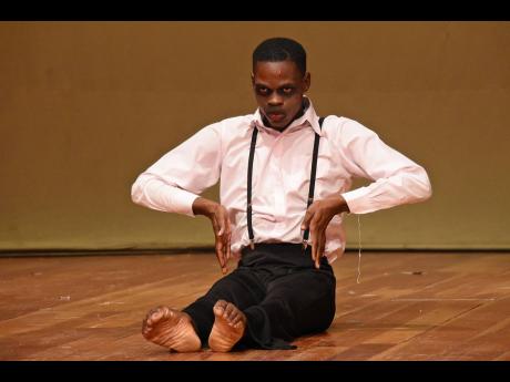 Jeranimo Mullings of Ardenne High School performs his award-winning entry ‘Revenant’ at the 2019 Dance National Finals.