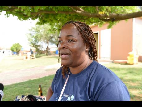 St Elizabeth resident Fay Gooden-Williams says she is concerned about the lack of a perimeter wall along the seaside of the JAG Myers Municipal Park in Black River after a crocodile came ashore recently to sunbathe.