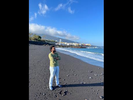 Are you a fan of black sand beaches? Well, this travel content creator made a stop to take in the sea, sand, sun and breeze at Tenerife, an island owned by Spain.