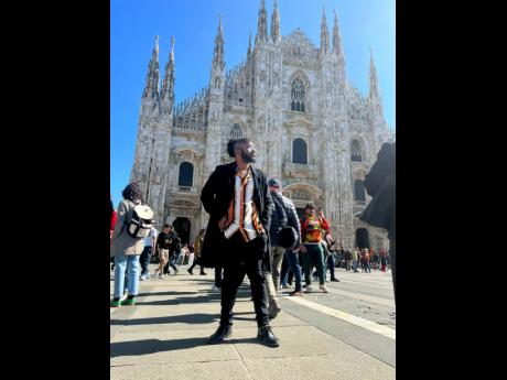 The Duomo di Milano Cathedral in Italy is the holy grail of tourist sites and Christie had the pleasure to experience its majesty in person. 
