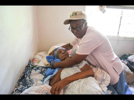 Lurline Jackson, 69, says it is now harder to care for her bedridden 79-year-old sister, Maria Sylvester, as they now have to travel a longer distance to seek medical care as opposed to the five-minute journey they would normally take to the now-demolished