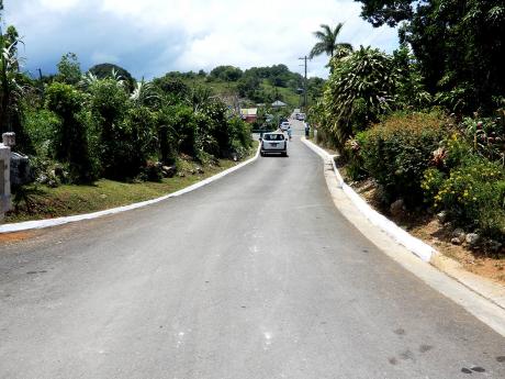 Sections of the rehabilitated Epworth road.