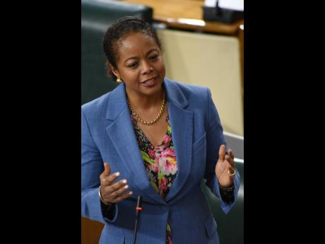 Marlene Malahoo Forte, minister of legal and constitutional affairs.