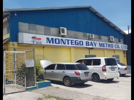 The Montego Bay Metro Company’s offices at the Bogue Industrial Estate in Montego Bay, St James.