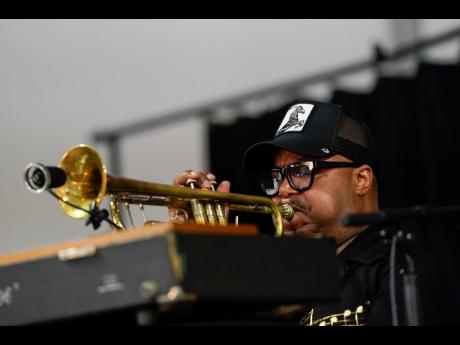 Nicholas Payton performs at the New Orleans Jazz & Heritage Festival in New Orleans.