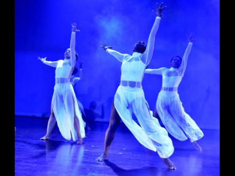 Heavenly is one way to describe ‘Ascension’, choreographed by Orville McFarlane, which pulled on religious motifs.
