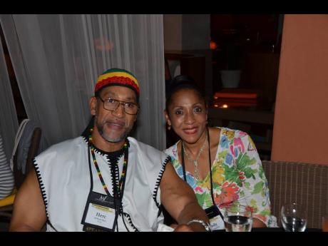 Clive ‘DJ Kool Herc’ Campbell (left), and sister, Cindy Campbell.