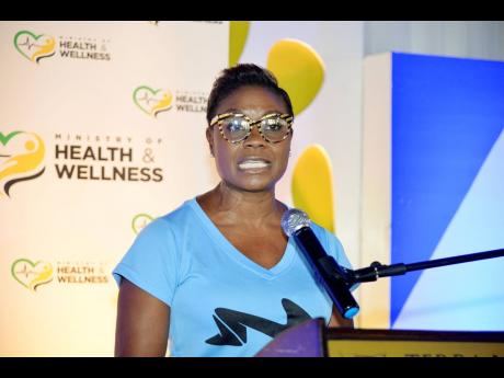 Minister of State in the Ministry of Health and Wellness Juliet Cuthbert-Flynn.