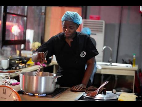 Chef Hilda Baci on her way to establishing a new Guinness World Record for the ‘longest cooking marathon’.