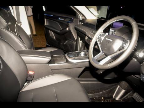 Haval Jolion interior was on full display for all to experience. 
