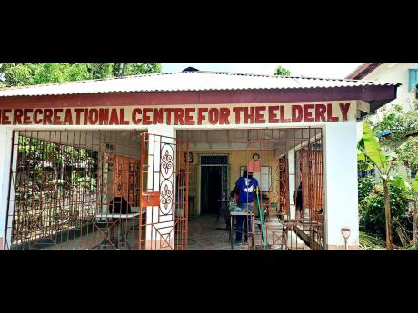 The recreational centre for the elderly in Buff Bay, Portland, is getting a facelift.
