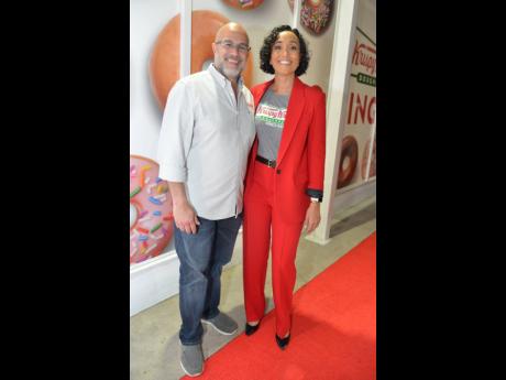 Miguel Mendez, director of international growth initiatives at Krispy Kreme, is joined by Lisa Lake, group chief executive officer of the Lake Group of Companies, the parent company of Restaurant Associates of Jamaica. 