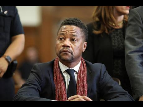  Actor Cuba Gooding Jr. appears in court, January 22, 2020, in New York. Three women who claim that he sexually abused them can testify at a federal civil trial this week to support a woman’s claim that the actor raped her in 2013.
