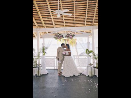 This matrimonial kiss seals these two souls for a moment in time and for a lifetime.