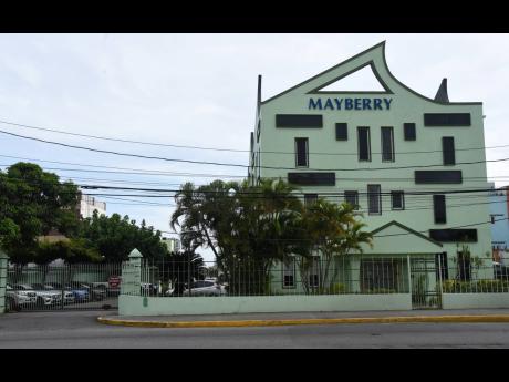 Mayberry Investments headquarters along Oxford Road in New Kingston.