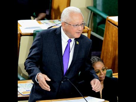 Minister of Justice Delroy Chuck