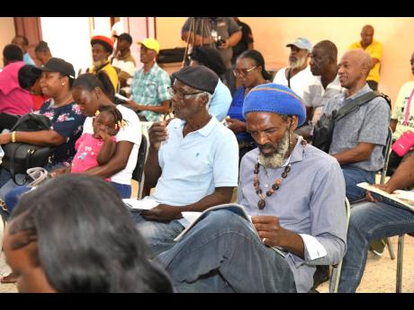 Members in attendance at the Kingston and St Andrew Association of Branch Societies AGM held at the Jamaica Confederation of Trade Unions Building on Hope Boulevard in Kingston on Monday, June 12.
