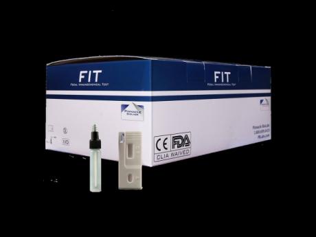 Second-generation FIT from Pinnacle Biolabs, distributed by Medical Disposables and Supplies.