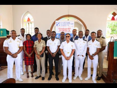 Cadets and seafarers joined the local celebrations for Day of the Seafarer at a church service at the St Paul’s Methodist Church in Port Royal, Kingston, on June 25.