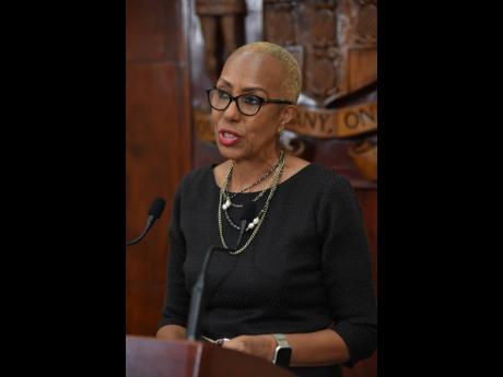 Fayval Williams, minister of education and youth. 
