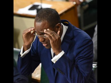 Finance and the Public Service Minister Dr Nigel Clarke, the MP for St Andrew North Western, missed six sittings in 16 days last year. Had he missed a seventh sitting without leave in the next five days, or a satisfactory written explanation for failure to