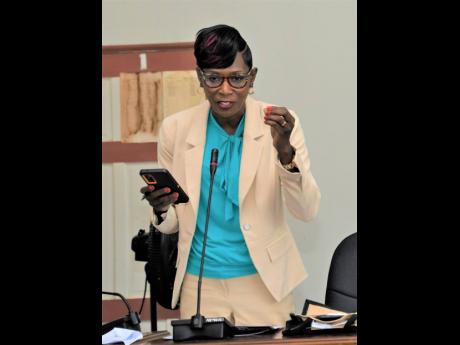 Deputy Mayor of Lucea and co-chair for the Hanover Tercentennial Planning Committee, Councillor Andria Dehaney-Grant.