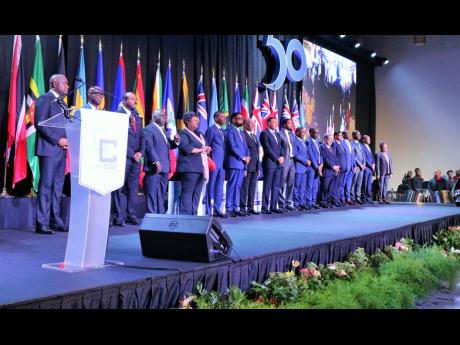 
Caribbean Community (CARICOM) Heads of Government meet in Trinidad and Tobago, July 3-5, 2023, for their 45th Regular Meeting and to launch a year of celebrations to mark the 50th anniversary of the founding of the regional group. 