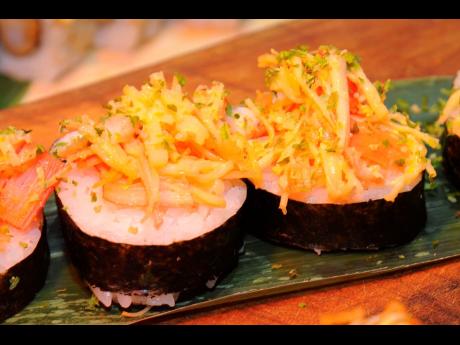 Ready for this explosion of flavour? The volcano roll will certainly deliver!