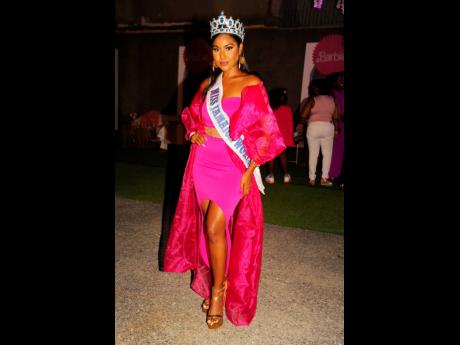 Glamour Barbie Miss Jamaica World 2022, Shanique Singh, was a glitzy, glamour queen. 