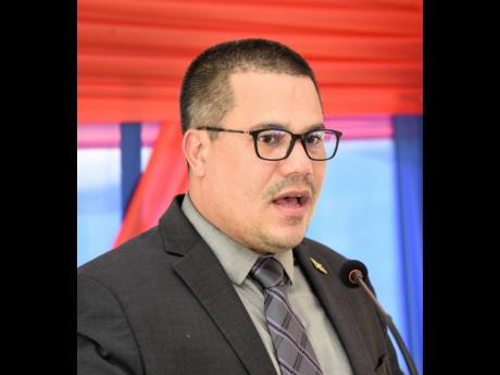 Matthew Samuda, minister without portfolio with responsibility for water.