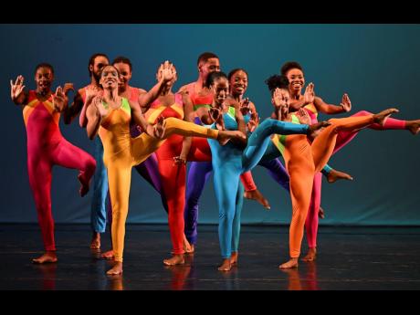 A rainbow of seasoned creatives move and jive to the sounds of reggae icon, Jimmy Cliff, in a tribute choreographed by Kevin Moore and Patrick Earle. 