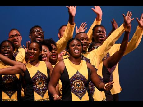 Melodic and strong, the NDTC Singers provided a medley of Jimmy Cliff’s most memorable tunes. 
