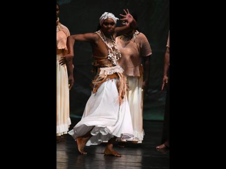 Choreographed by Renee McDonald, Queen is an ode to Jamaica’s warrior queen, Nanny of the Maroons. 